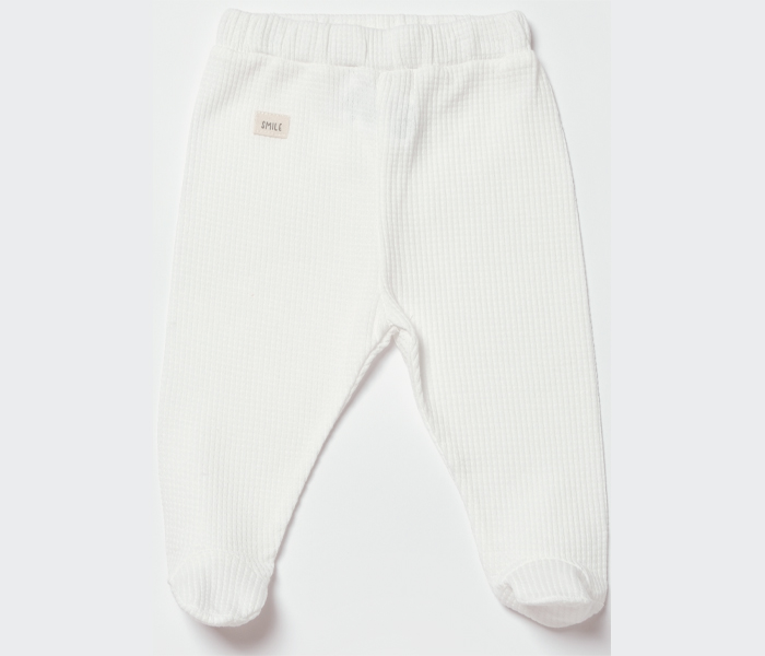 Bebi pantalone Biorganic, bež 74 cm