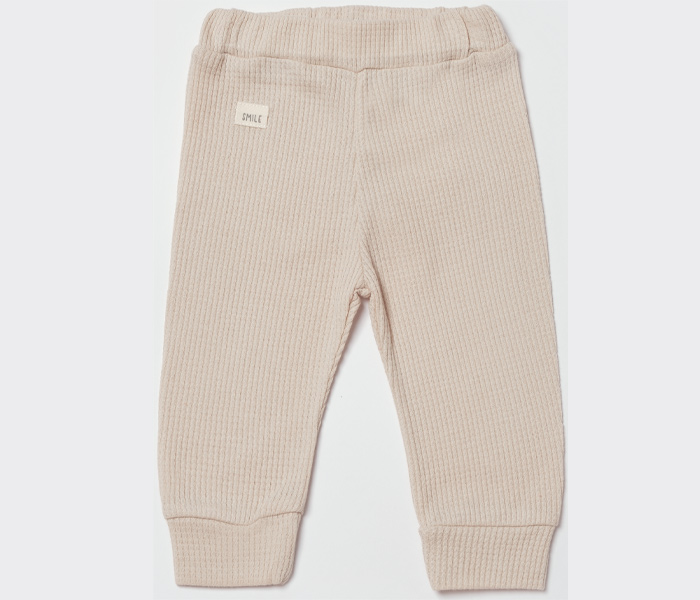 Bebi pantalone Biorganic, bež 92 cm