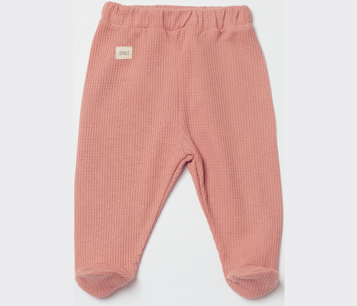 Bebi pantalone Biorganic, crveno/braon 62 cm