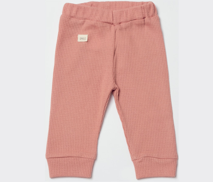 Bebi pantalone Biorganic, crveno/braon 80 cm