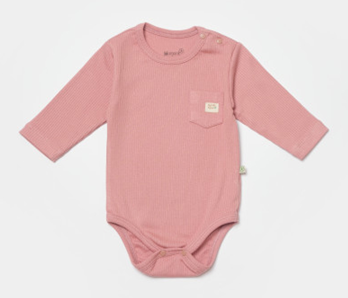 Bodi za bebe BiOrganic dugi rukav, 80cm , crvena