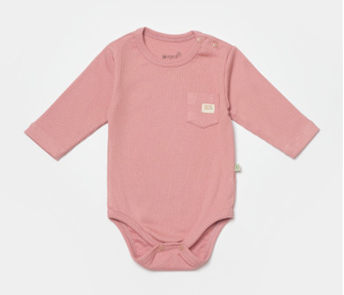 Bodi za bebe BiOrganic dugi rukav, 86cm , crvena