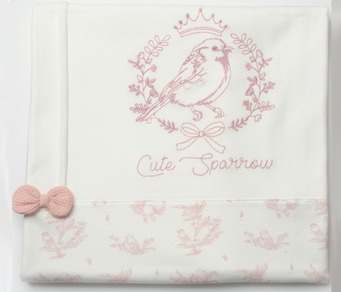 Prekrivač Bibaby, 85*90cm, 85*90cm,rozi