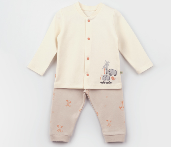 Bebi set BiOrganic, hello safari 2/1, 68cm , bež