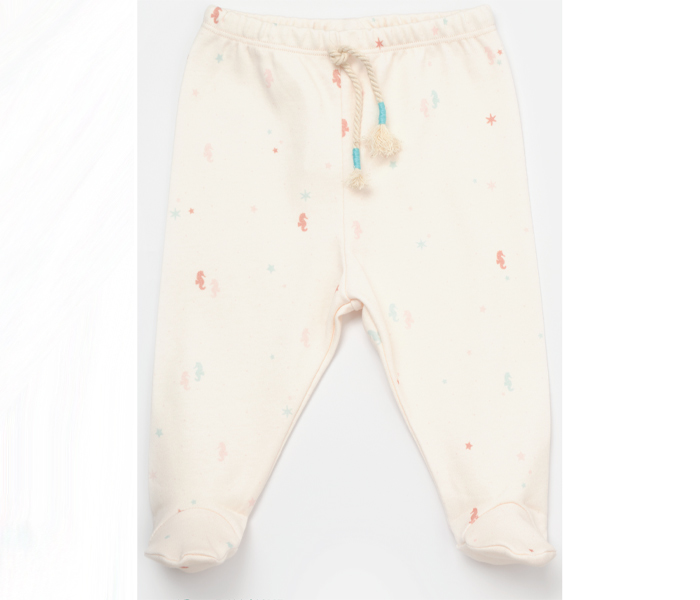 Bebi pantalone BiOrganic bež ,56cm