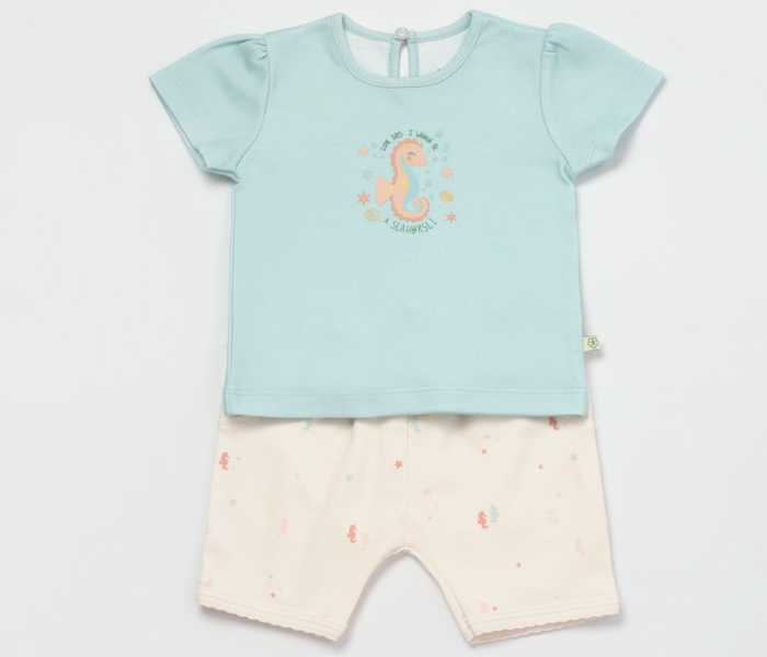 Bebi komplet BiOrganic, 2/1, 80cm , bež zeleni