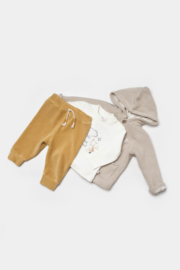 Bebi set BiBaby 3/1,bež,68cm.