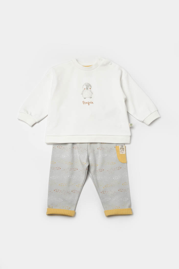 Bebi pantalone sa majicom Biorganic,92cm.