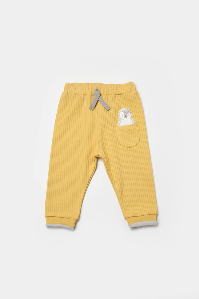 Bebi pantalone BiOrganic,bež,74cm.