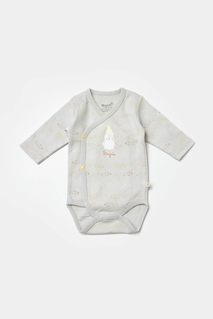 Bebi bodi BiOrganic dugi rukav,62cm.