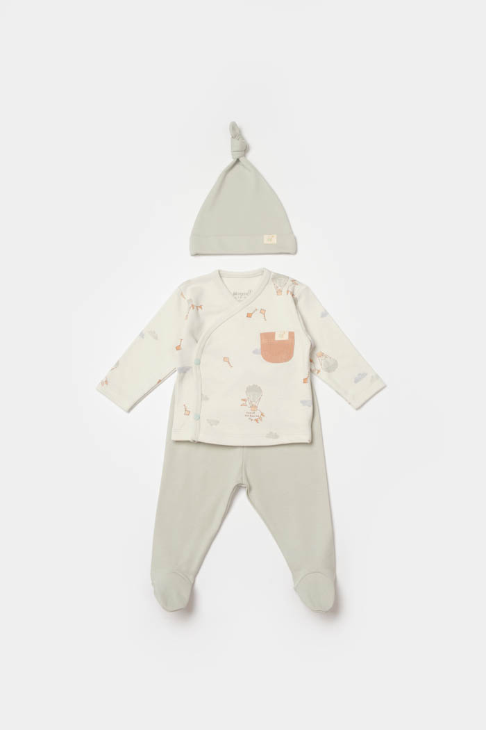 Bebi set BiOrganic 3/1,crvene,62cm.