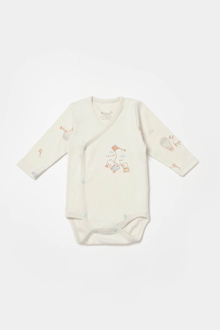 Bodi za bebe BiOrganic, dugi rukav, više boja, 62cm