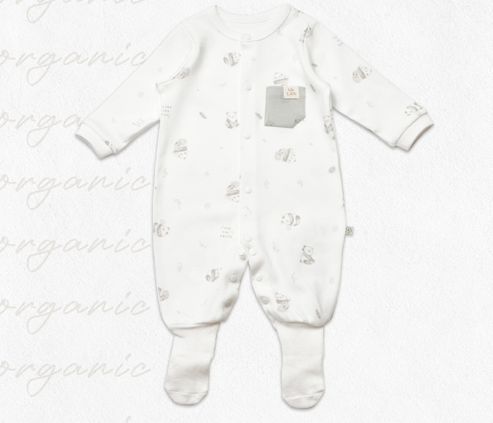 Špilhozna BiOrganic ,bež/zelena,56cm.