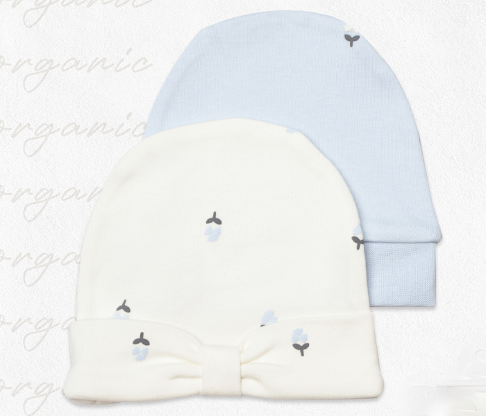 Kapa za bebe BiOrganic 2/1,lila/bež,cm.