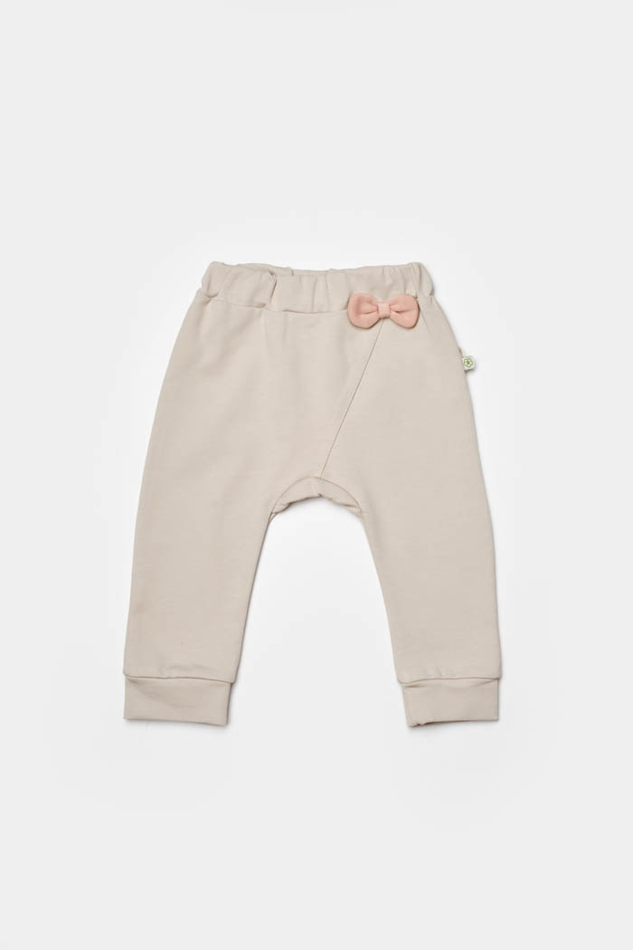 Bebi pantalone BiOrganic, bež, 86cm