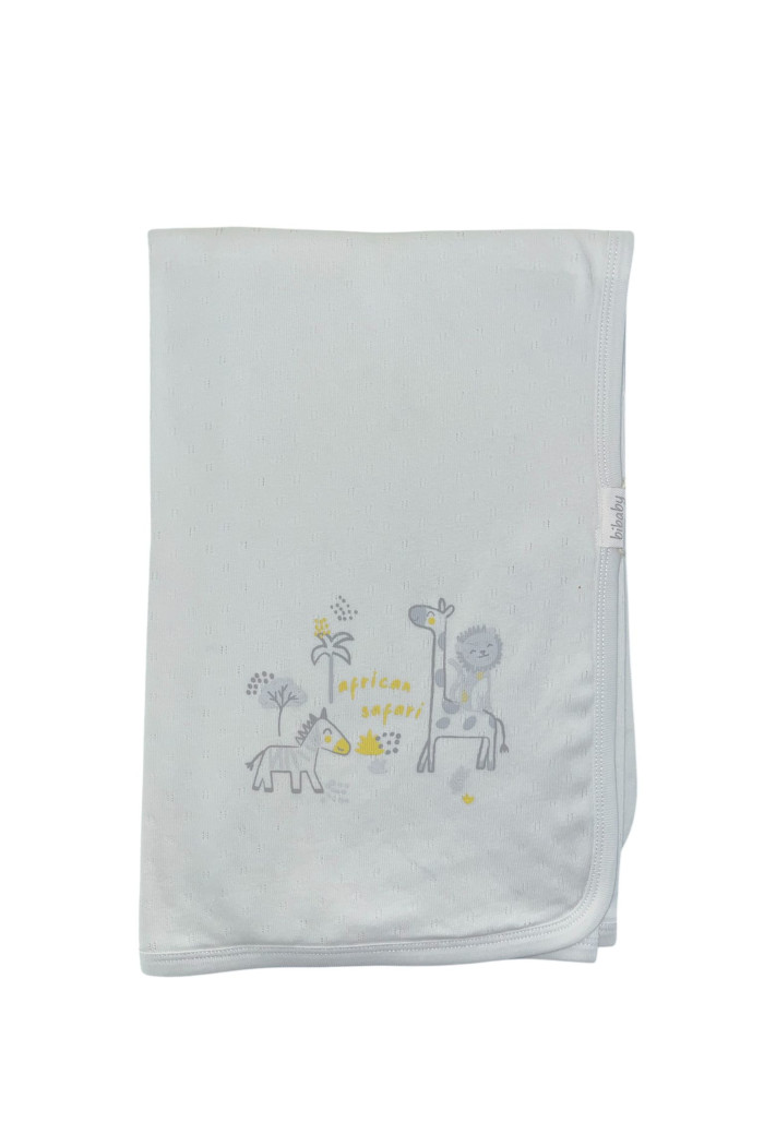 Prekrivač BiBaby safari , 85*90cm , bež