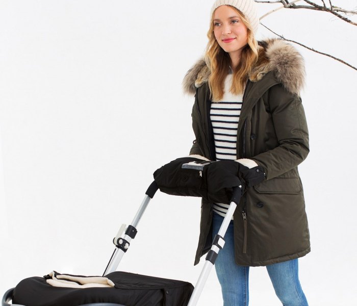 Zimske rukavice za kolica Skip Hop crne