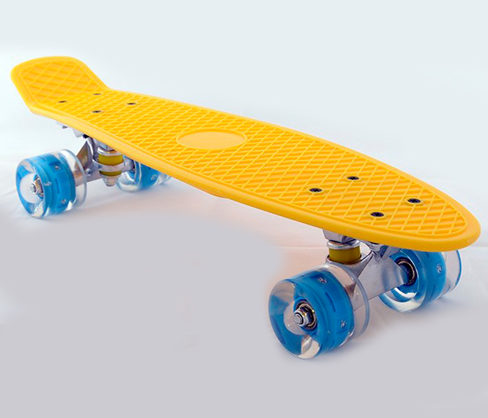 Skejtbord žuti