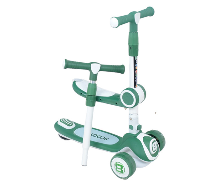 Trotinet HD2396 sa muzikom i dva točka naprijed zeleni
