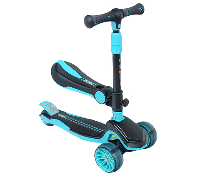 Trotinet sa sjedištem plavi