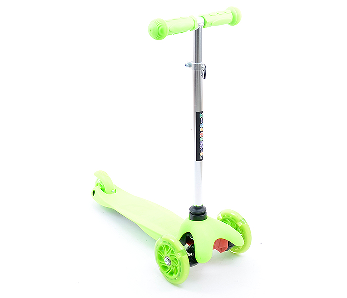 Trotinet podešavajuca rucka 2 tocka naprijed zeleni