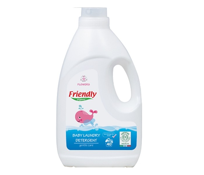 Organski deterdzent za bebi garderobu, cvjetni 2000ml.