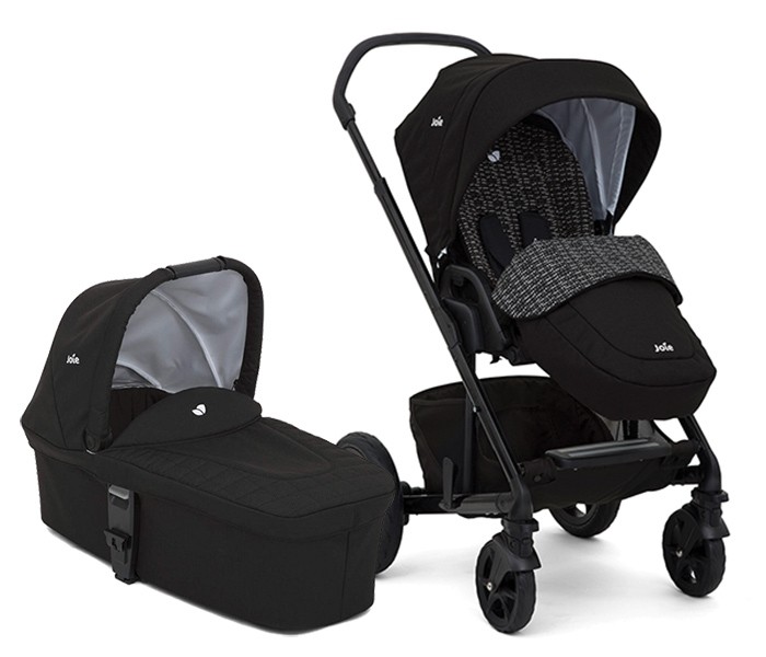 Kolica 2 u 1 Joie Chrome DLX dots