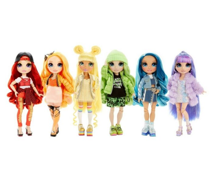 Igračka rainbow surprise fashion doll