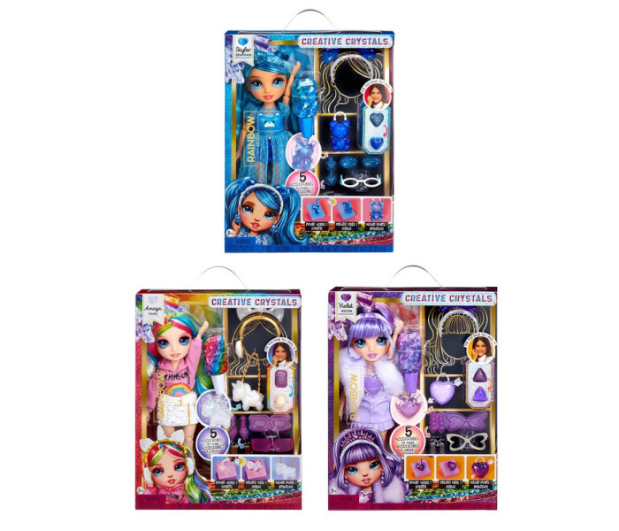Igračka rainbow high creative crystals
