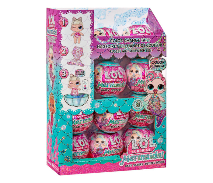 Igračka Lol surprise mermaids baby sis pdq