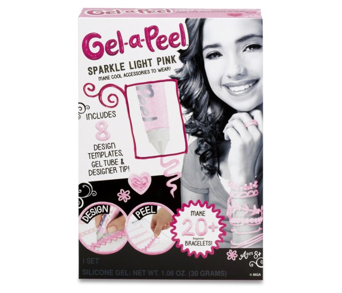 Gel-a-peel flomasteri starter set