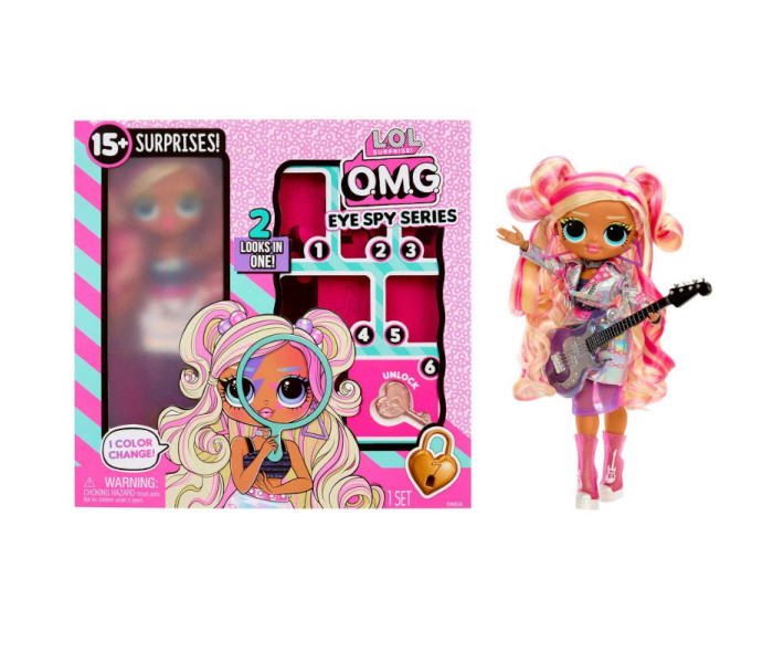 Igračka Lol surprise omg eye spyrockstar