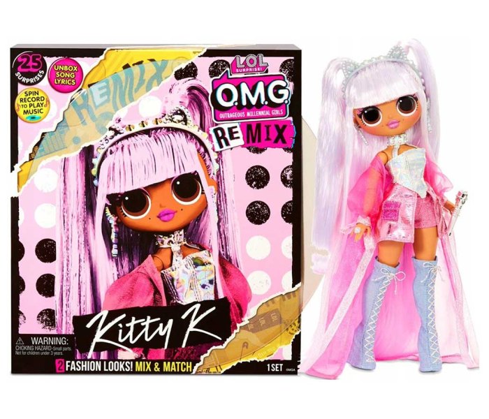 Igračka Lol omg doll remix kitty