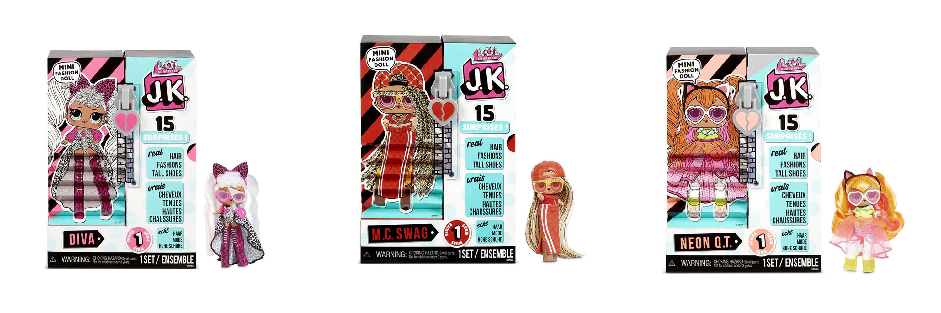 Igračka Lol surprise jk doll asst