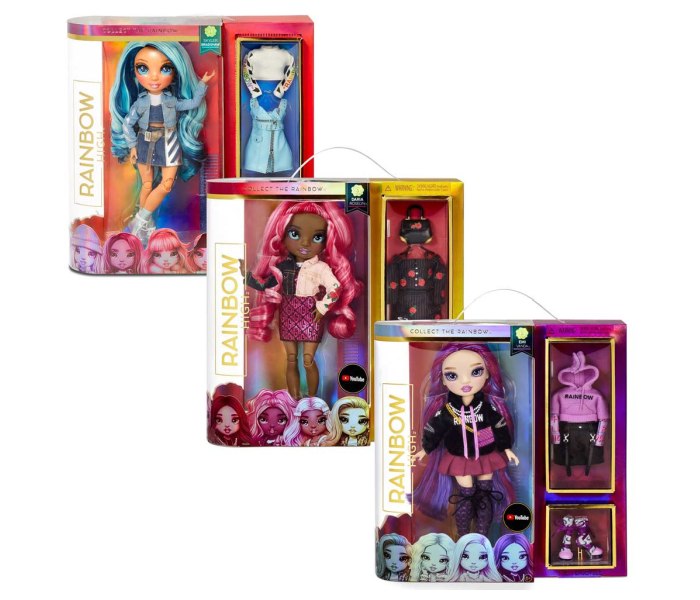Igračka rainbow high doll ast