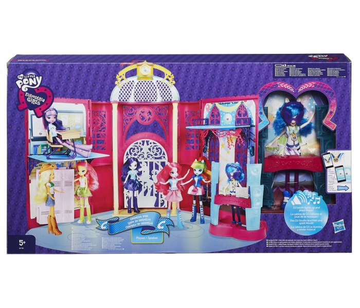 My little pony equestria hight school playset
