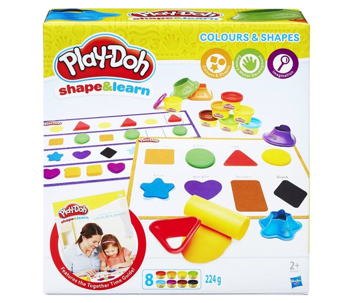 Play doh plastelin set boje i oblici