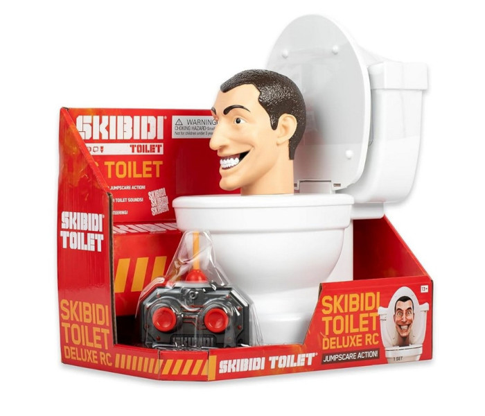 Igračka Skibidi toilet deluxe rc set