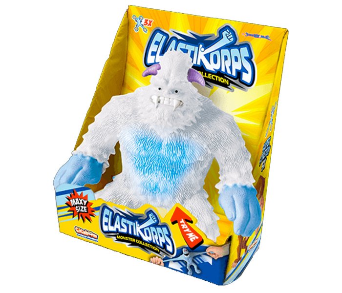 Igračka Elastikorps beli yeti akciona figura