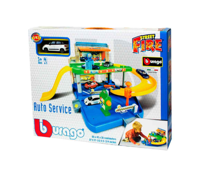 Igračka Burago siti garaža first playset