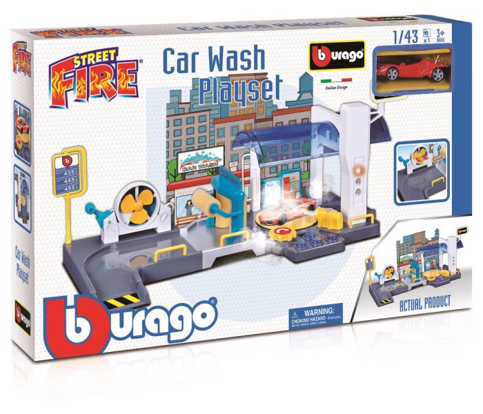 Igračka Burago street fire car perionica