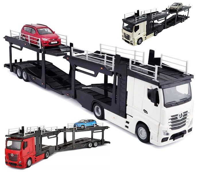 Igračka Burago  mercedes benz carrier