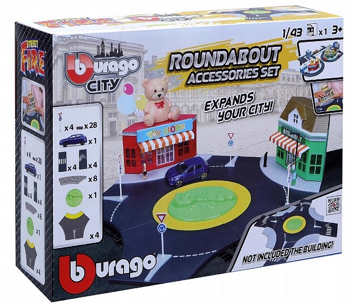 Igračka Burago auto street fire 1:43