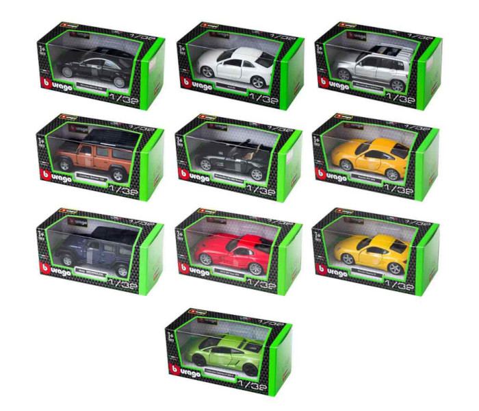 Igračka Burago auto street fire plavi 1:32