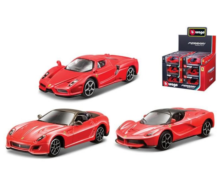 Igračka Burago Ferari vozila 1:64