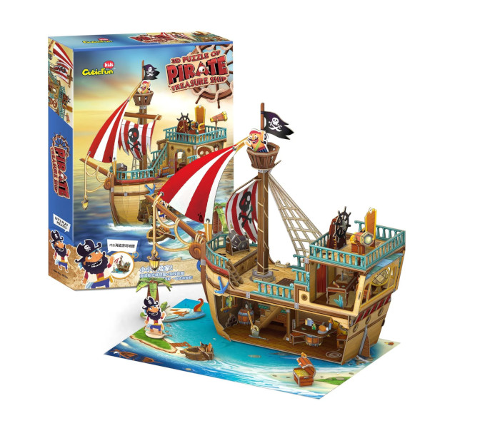 Igračka Cubbic fun puzle Pirate treasure