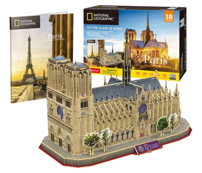 Igračka Cubbic fun puzle Notre Dame de Paris