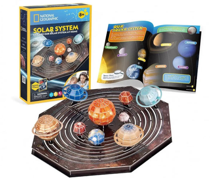 Igračka Cubbic fun solarni sistem 3d