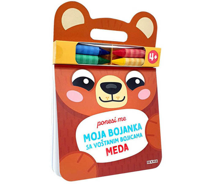 PONESI ME, MOJA BOJANKA SA VOŠTANIM BOJAMA-MEDA
