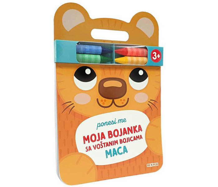 PONESI ME, MOJA BOJANKA SA VOŠTANIM BOJAMA-MACA